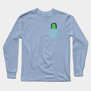 Pocket Cactus Long Sleeve T-Shirt